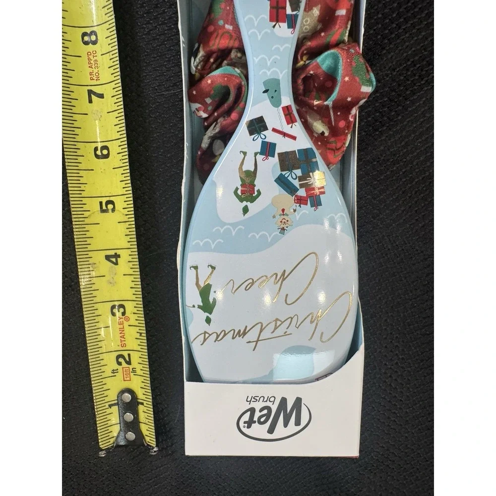 Wet Brush Christmas Cheer Elf Brush & Scrunchie Duo New‎